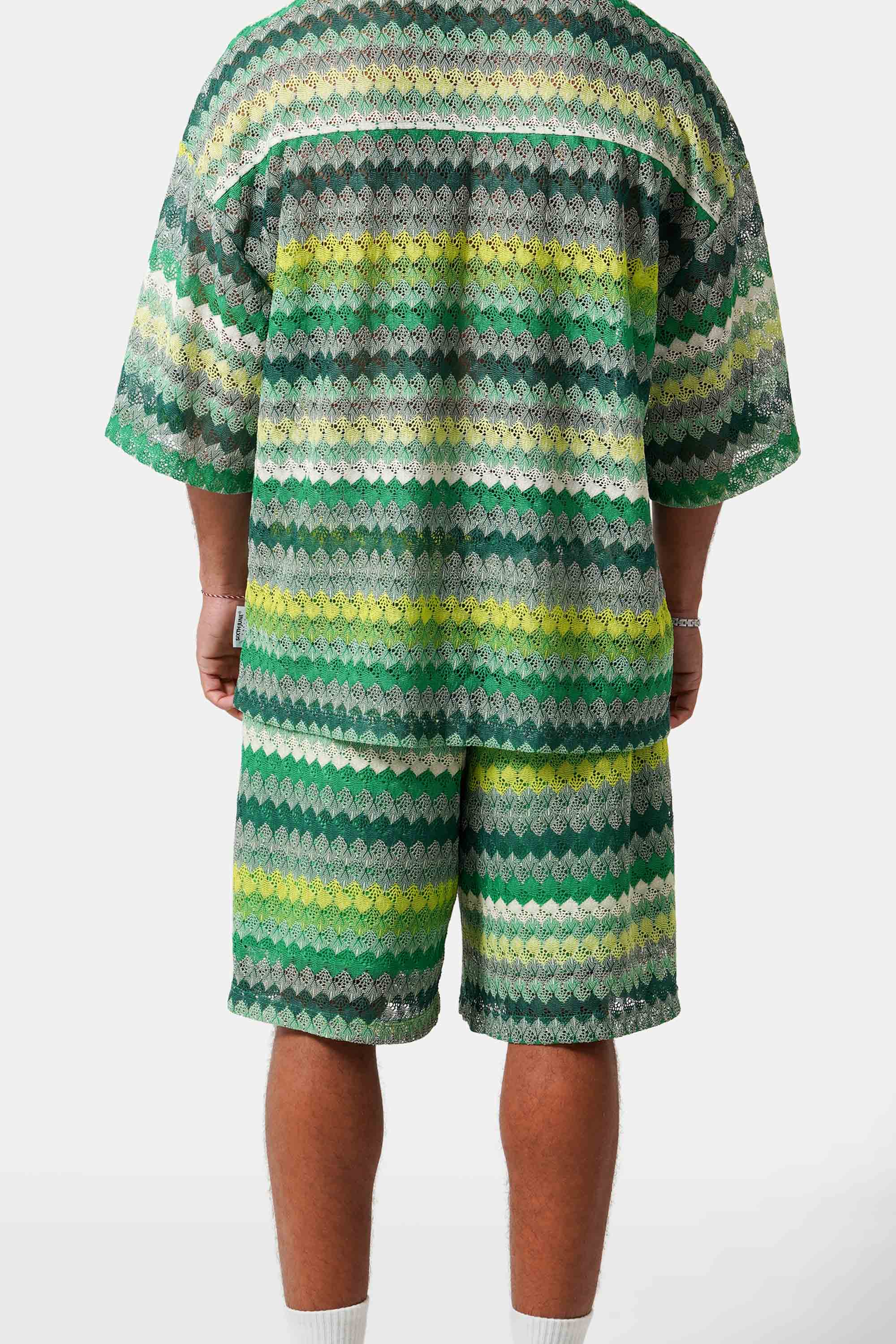 CROCHET colorful oversized short