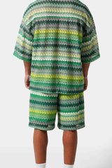 CROCHET colorful oversized short