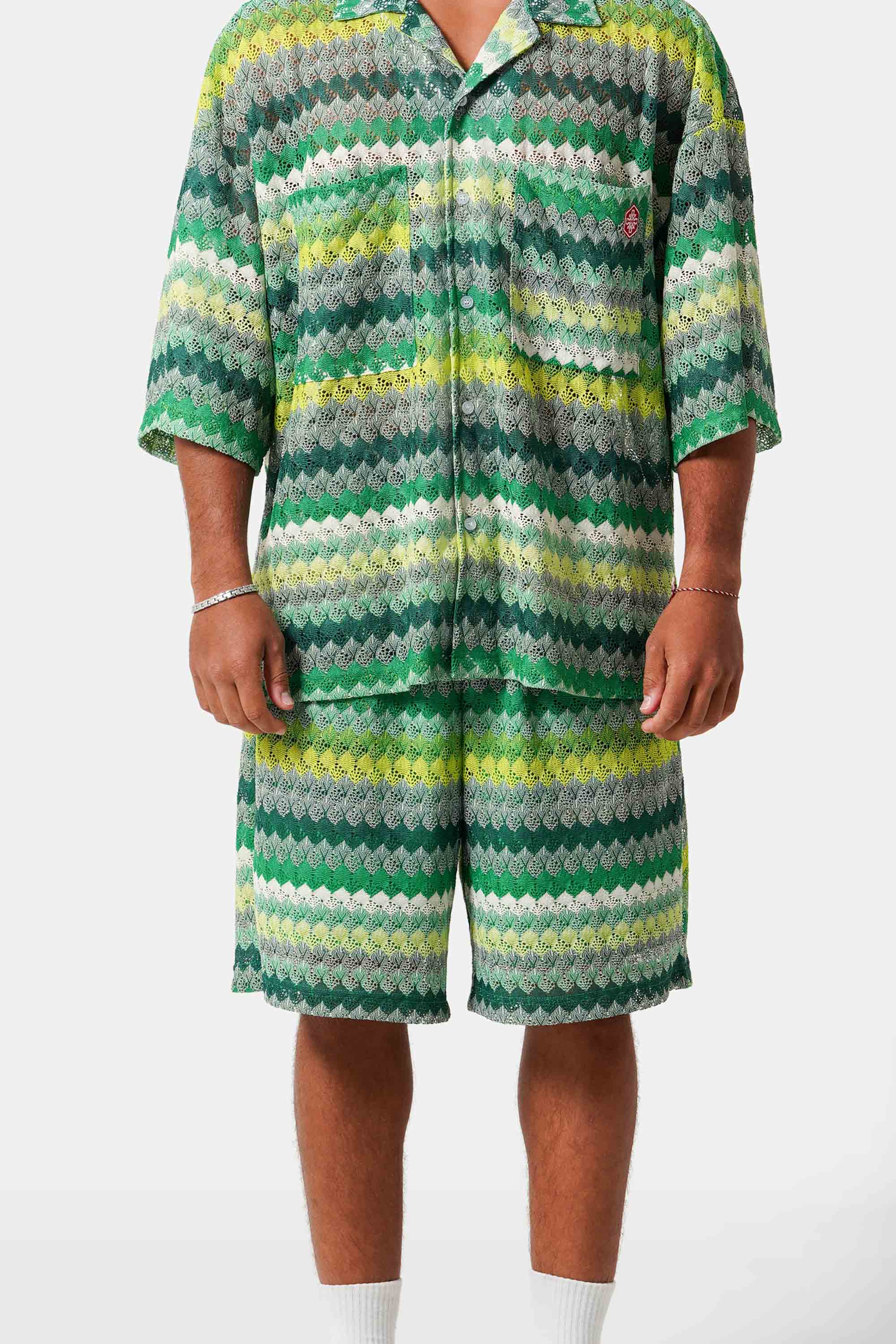 CROCHET colorful oversized short