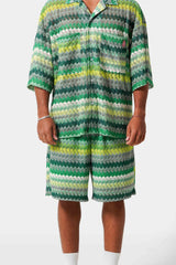 CROCHET colorful oversized short