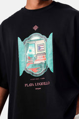 PLAYA LUQUILLO printed s/s t-shirt