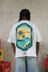 PLAYA LUQUILLO printed s/s t-shirt