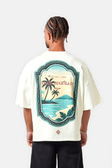 PLAYA LUQUILLO printed s/s t-shirt