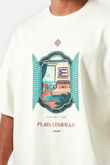 PLAYA LUQUILLO printed s/s t-shirt