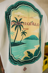 PLAYA LUQUILLO printed s/s t-shirt