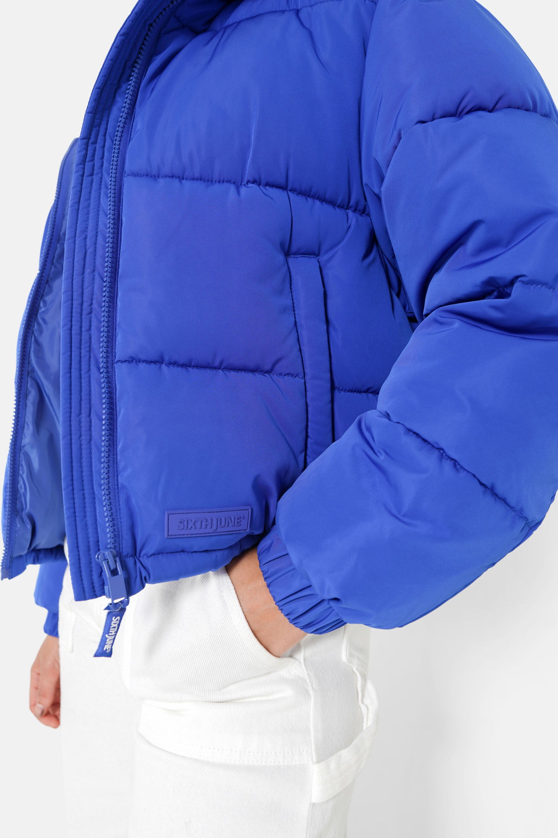 Short padded puffer dark Blue