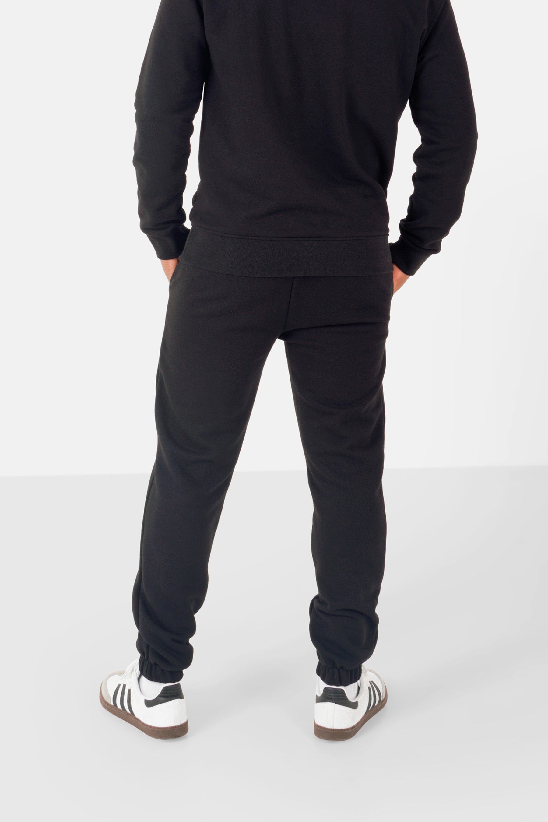 Jogging soft logo brodé Noir
