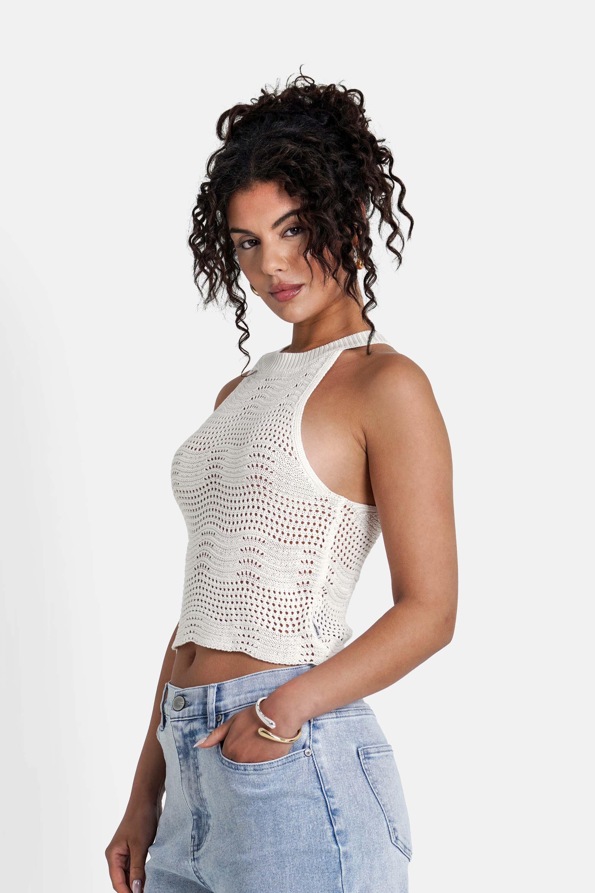 KNIT w/s top