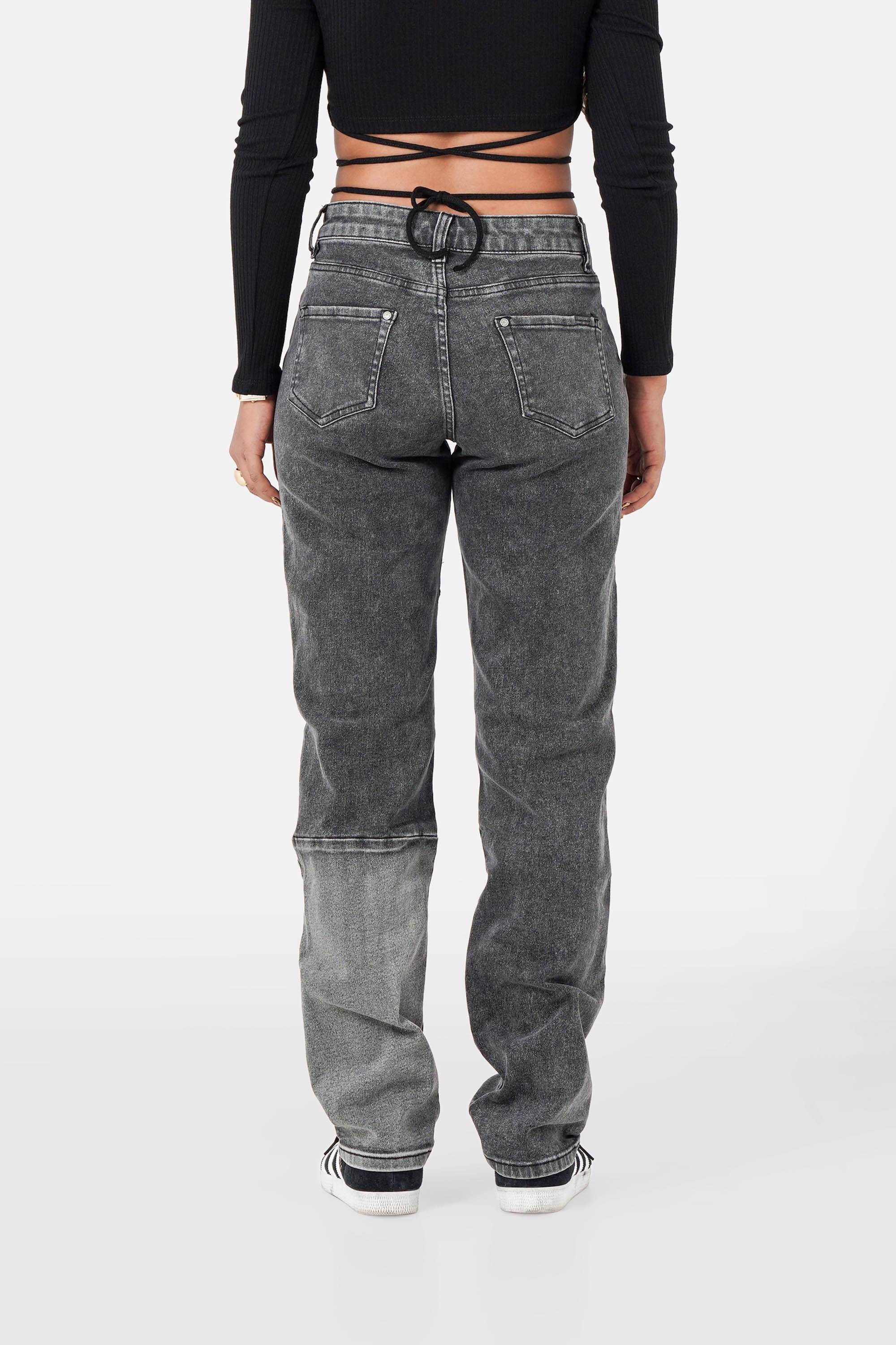 PATCHWORK denim pant