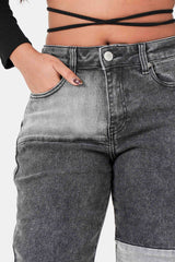 PATCHWORK denim pant