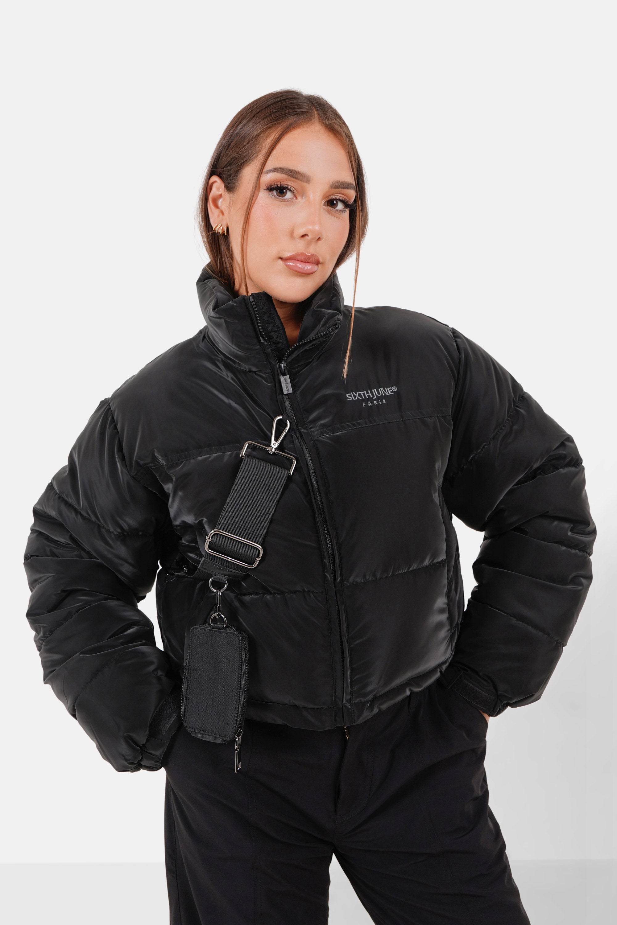 VELVET bag puffer jacket