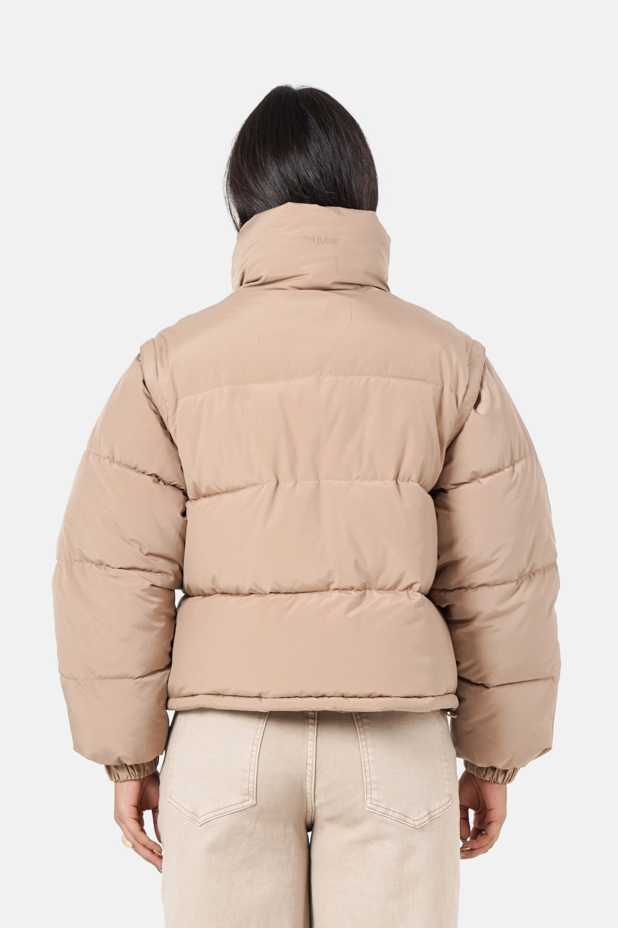 AMOVIBLE sleeves puffer jacket
