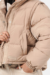 AMOVIBLE sleeves puffer jacket