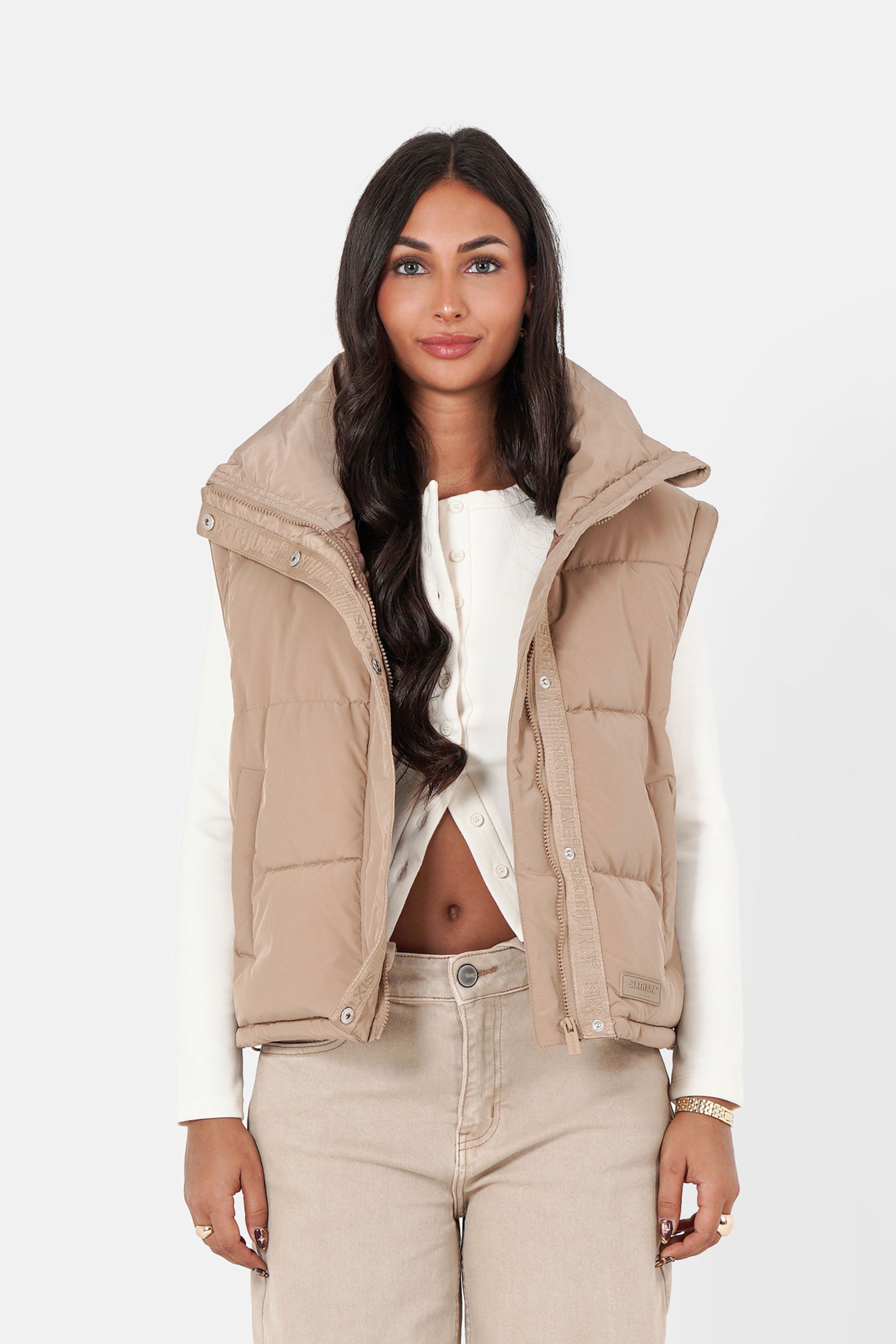 AMOVIBLE sleeves puffer jacket