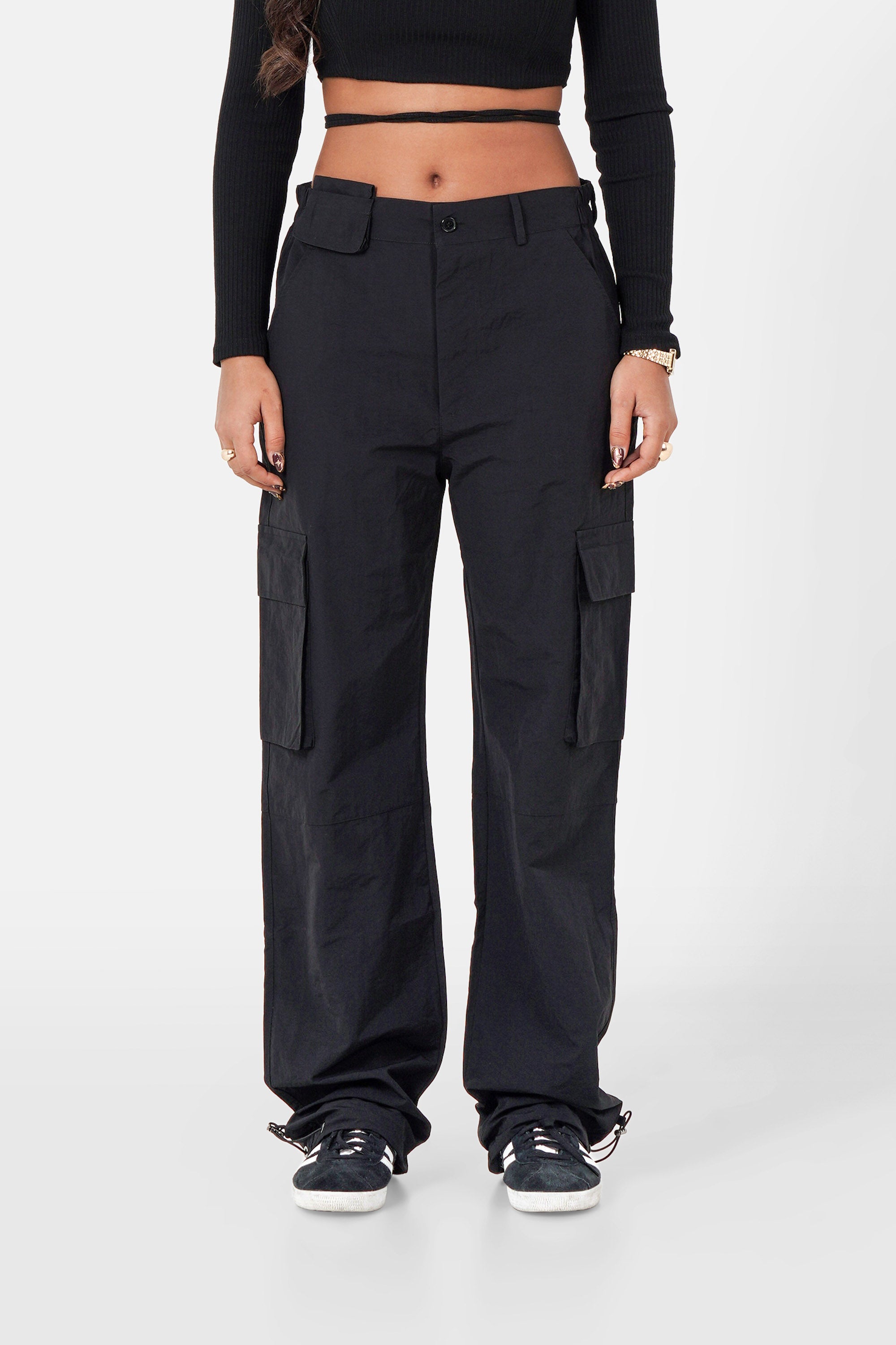NYLON pocket cargo pant
