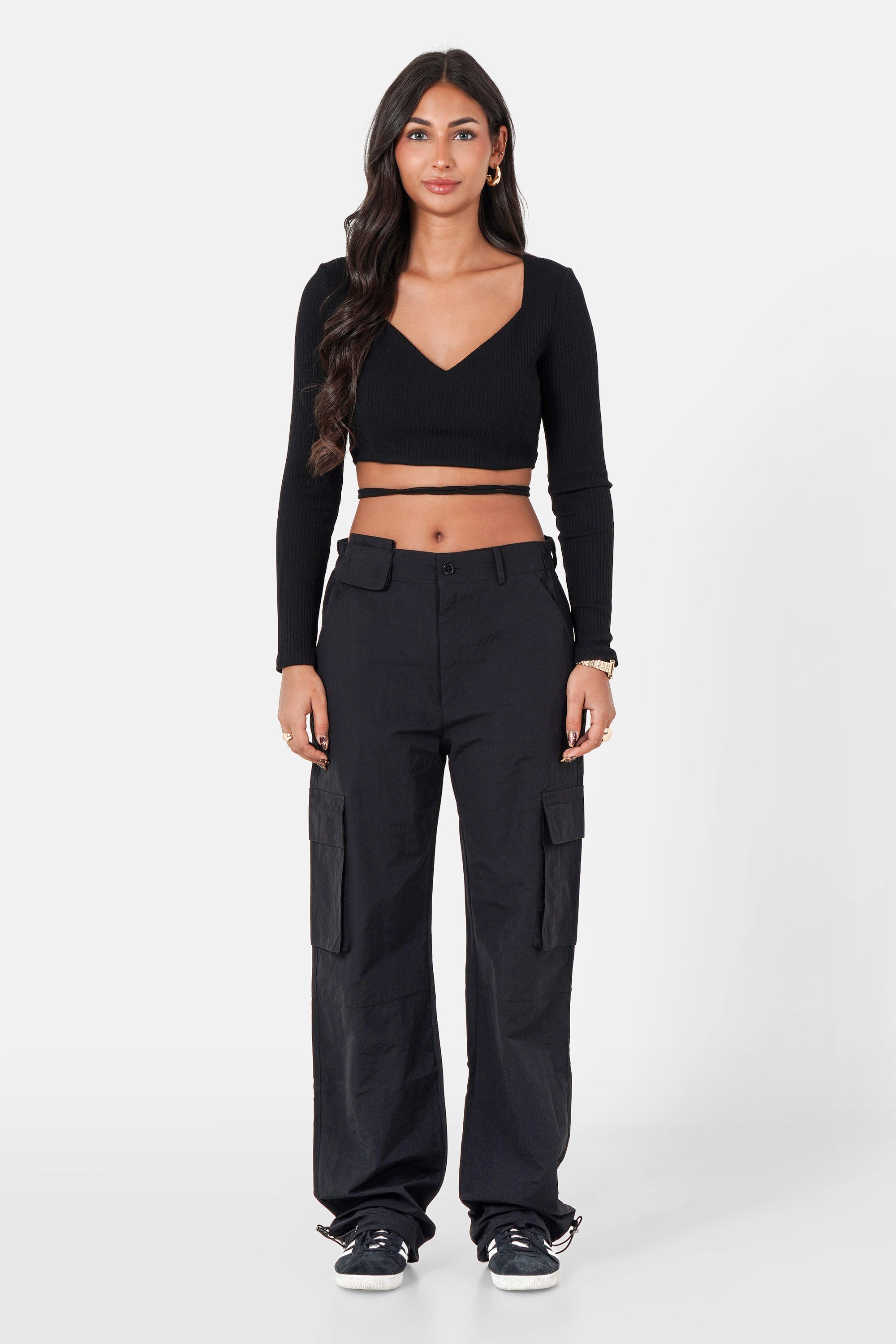 NYLON pocket cargo pant