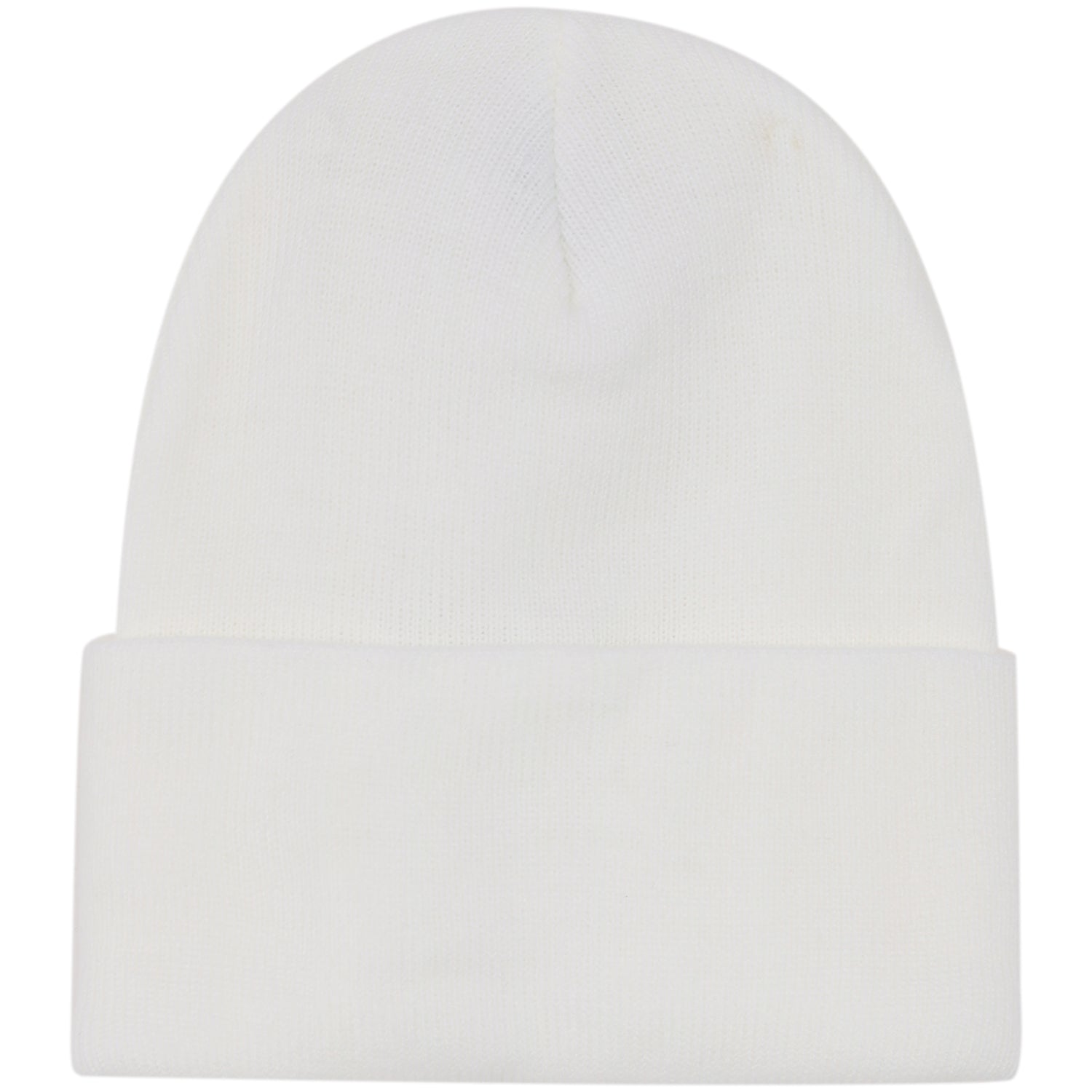 Mütze mit Logo-Patch Weiß