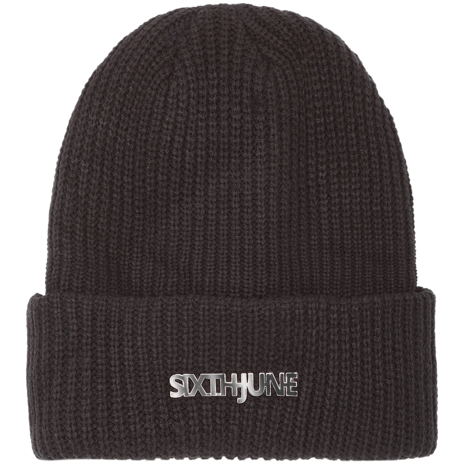 Bonnet logo métallique Noir