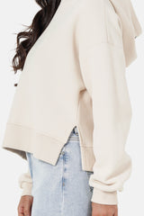 EMBROIDERY printed logo hoodie