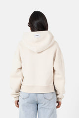 EMBROIDERY printed logo hoodie