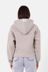EMBROIDERY printed logo hoodie