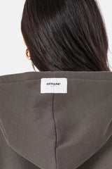 EMBROIDERY printed logo hoodie