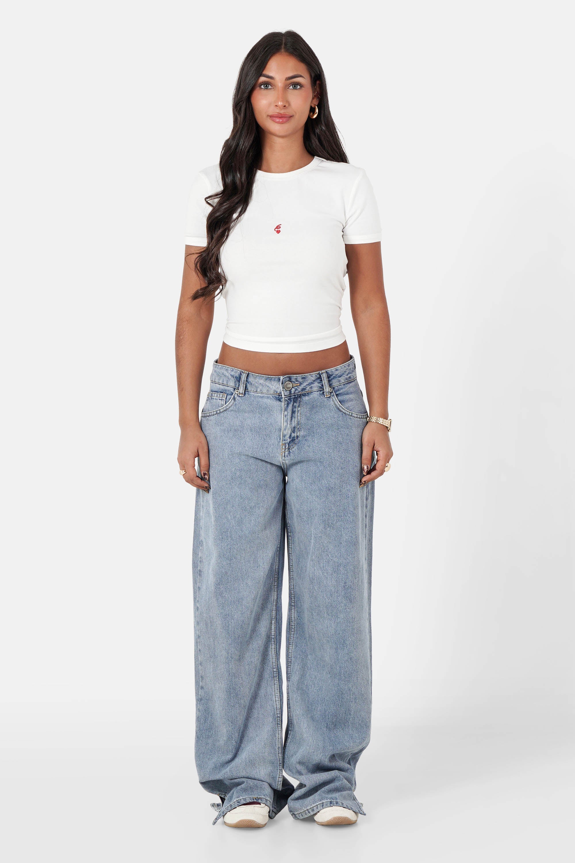 SLIT denim pant