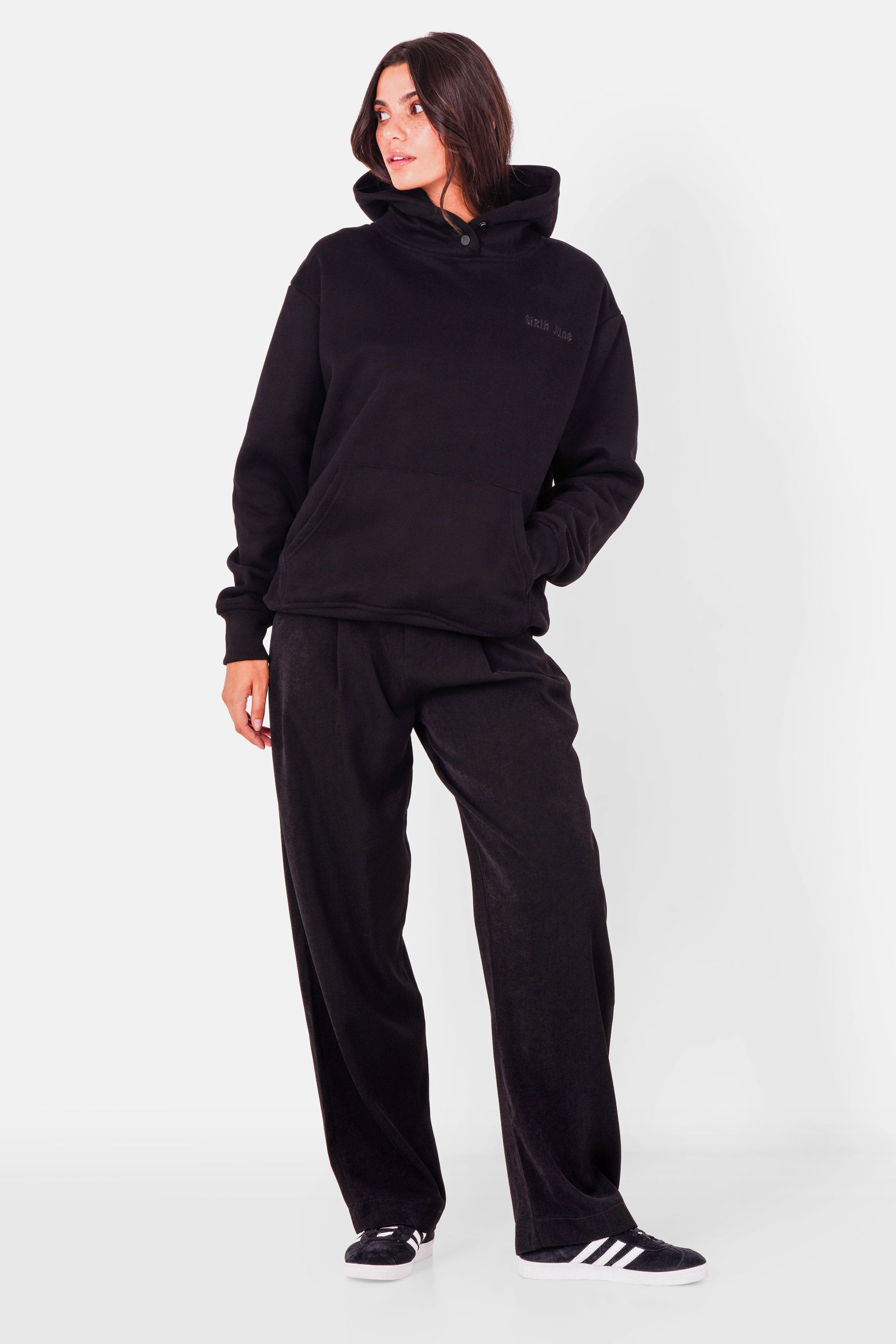 THE FEAR embroidery hoodie