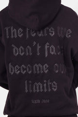 THE FEAR embroidery hoodie