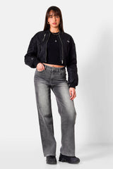 HEART embroidery w/s top