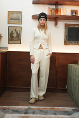 6 HEART ribbed jogger pant