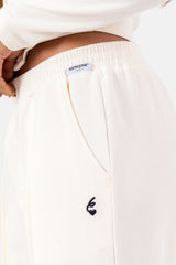 6 HEART ribbed jogger pant