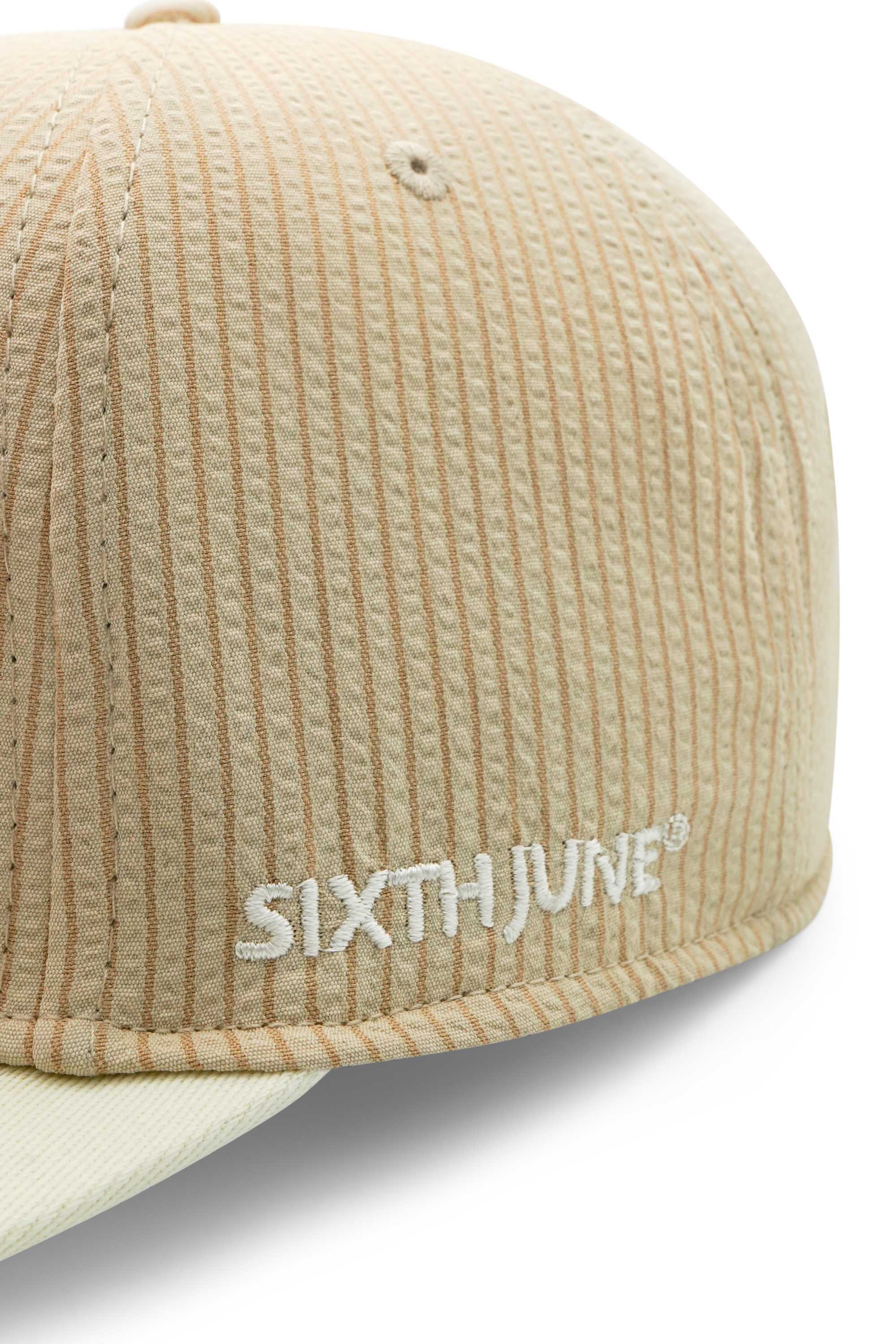 STRIPES textured cap