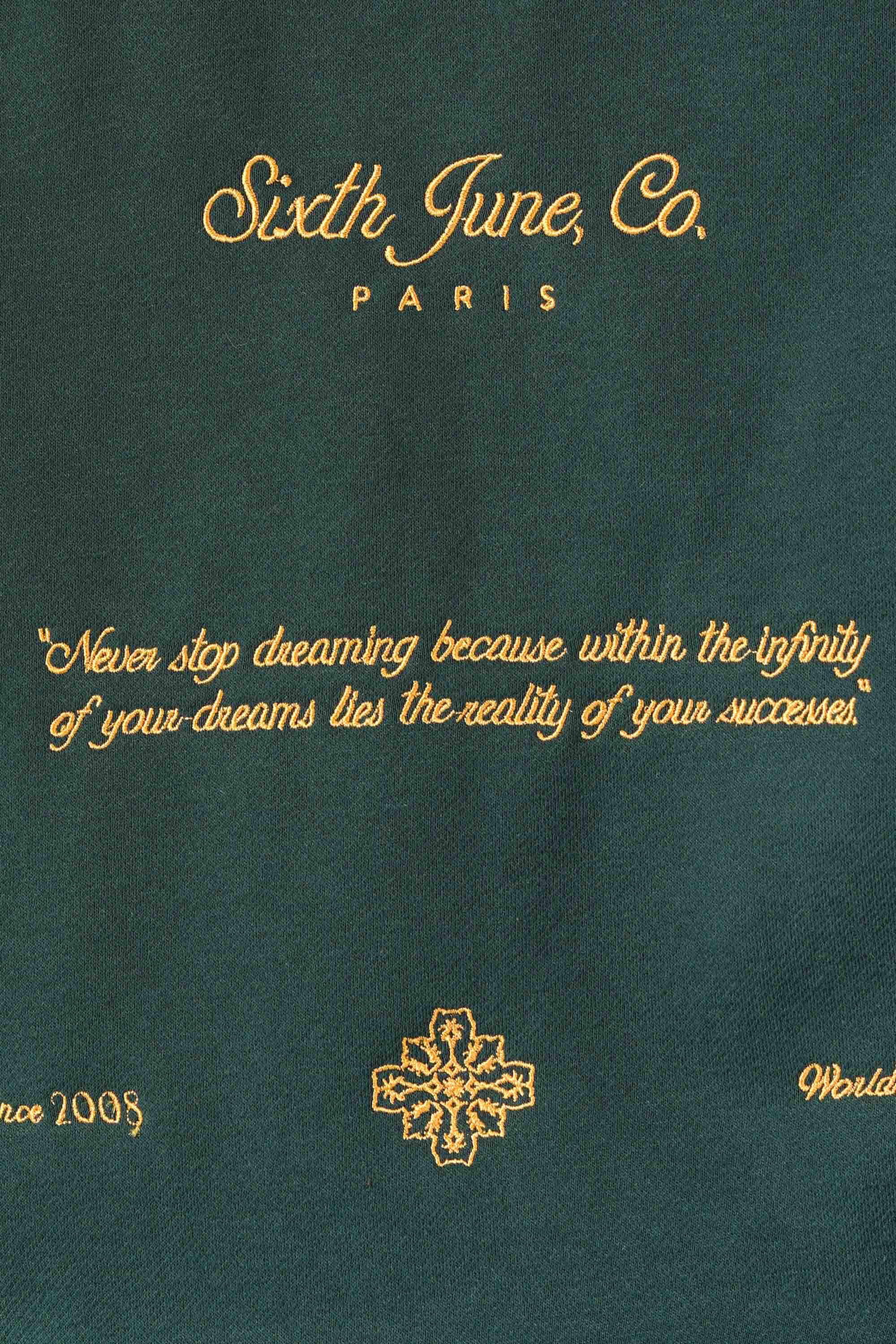 DREAMING printed hoodie