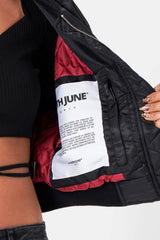 CROPPED bomber jacket