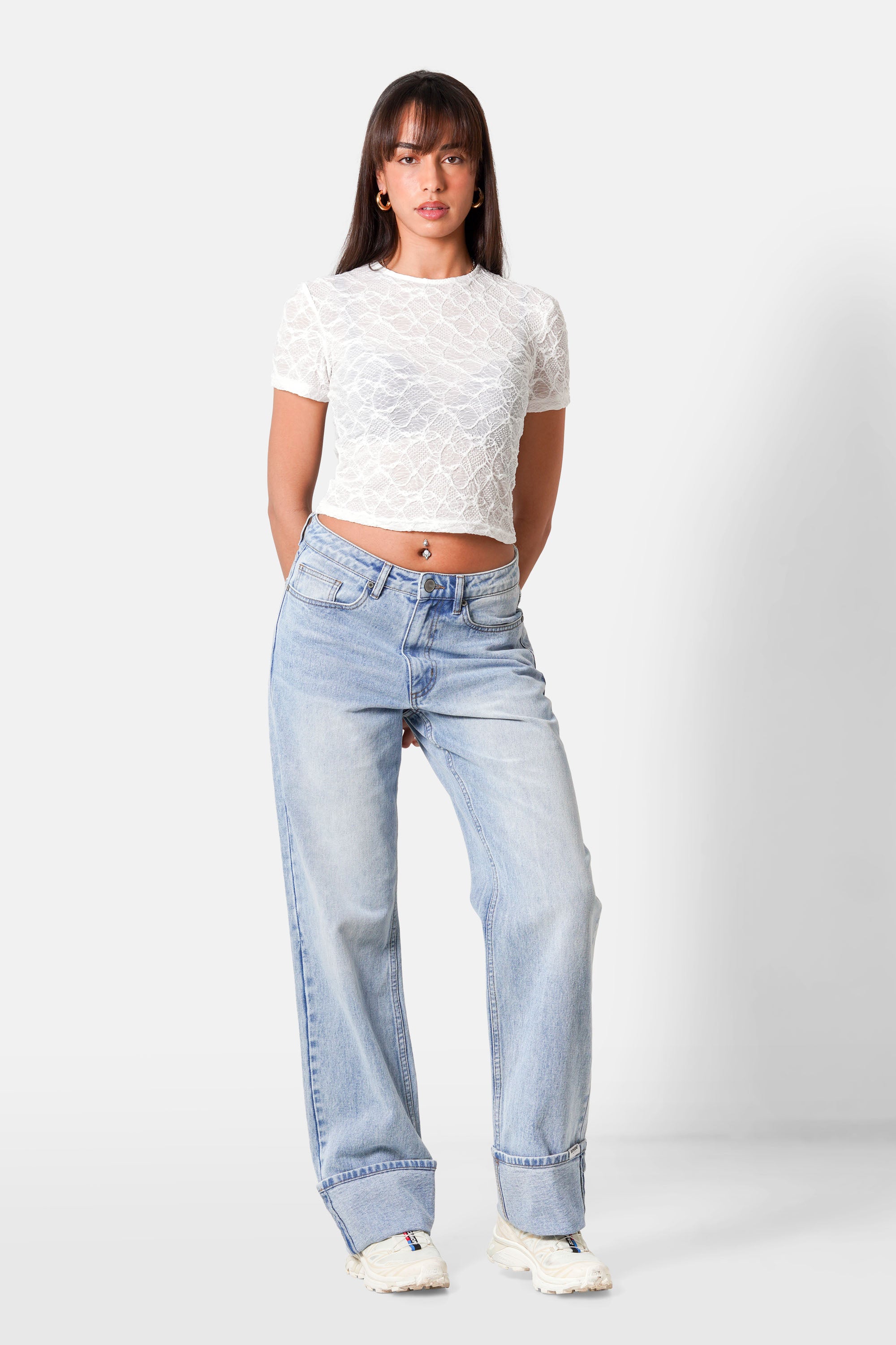 REVERS straight denim jean