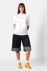 REVERS denim short