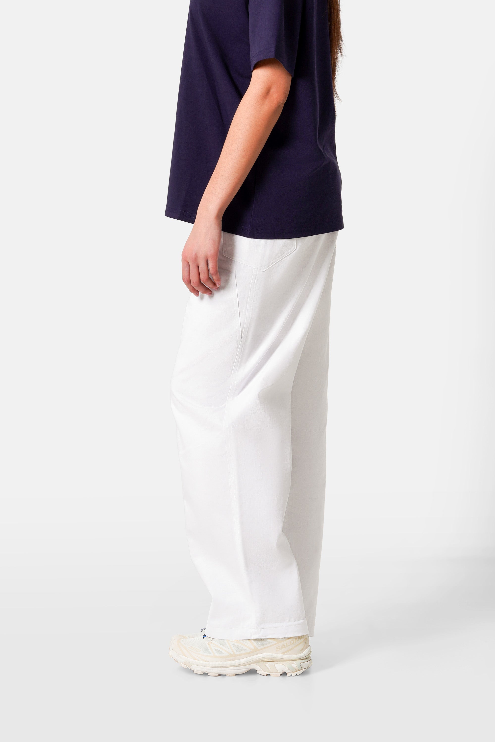 BALLOON cotton twill pant