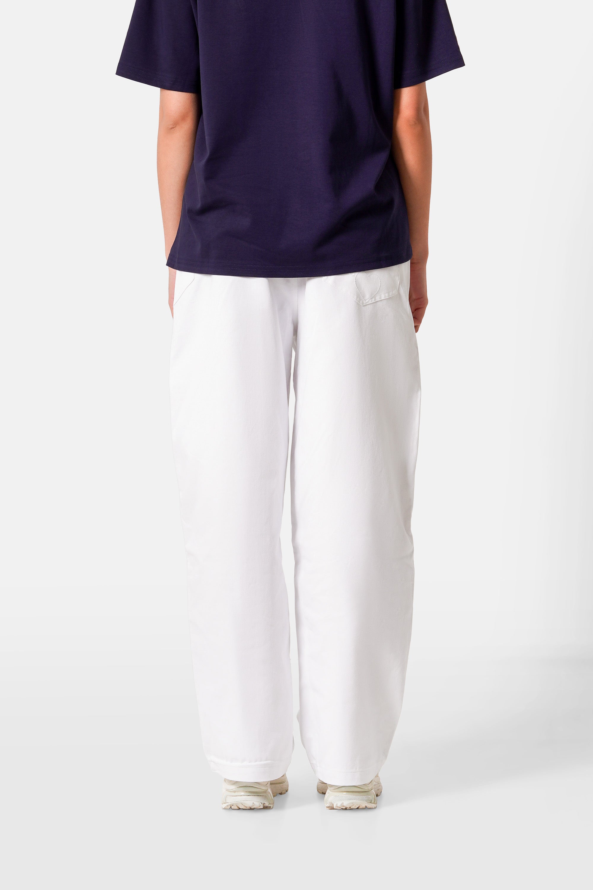 BALLOON cotton twill pant