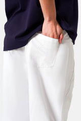 BALLOON cotton twill pant