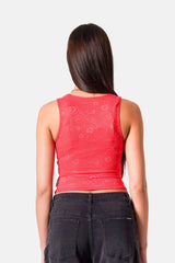 TEXTURED lace w/s top