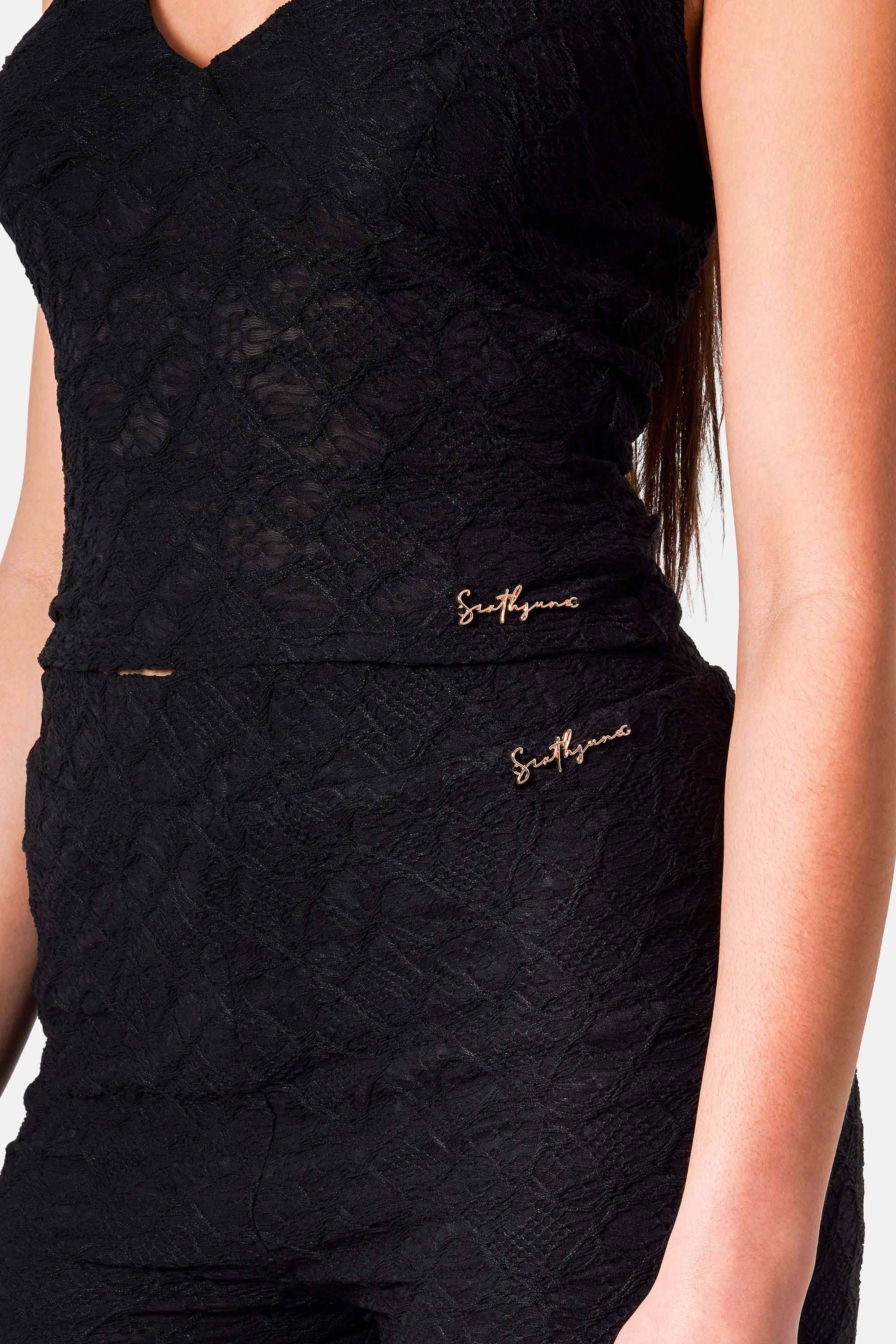 TEXTURED fantasy pant