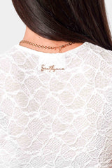 TEXTURED fantasy s/s top