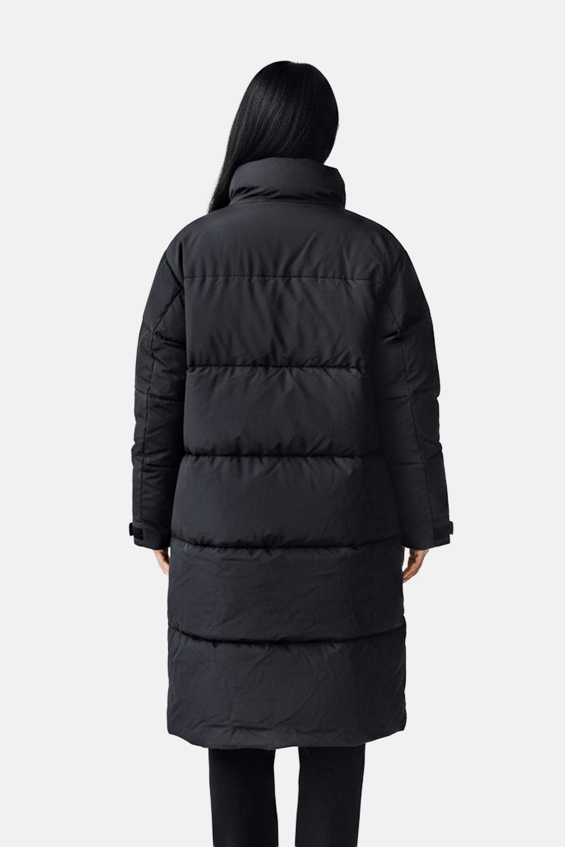 Oversized long puffer jacket