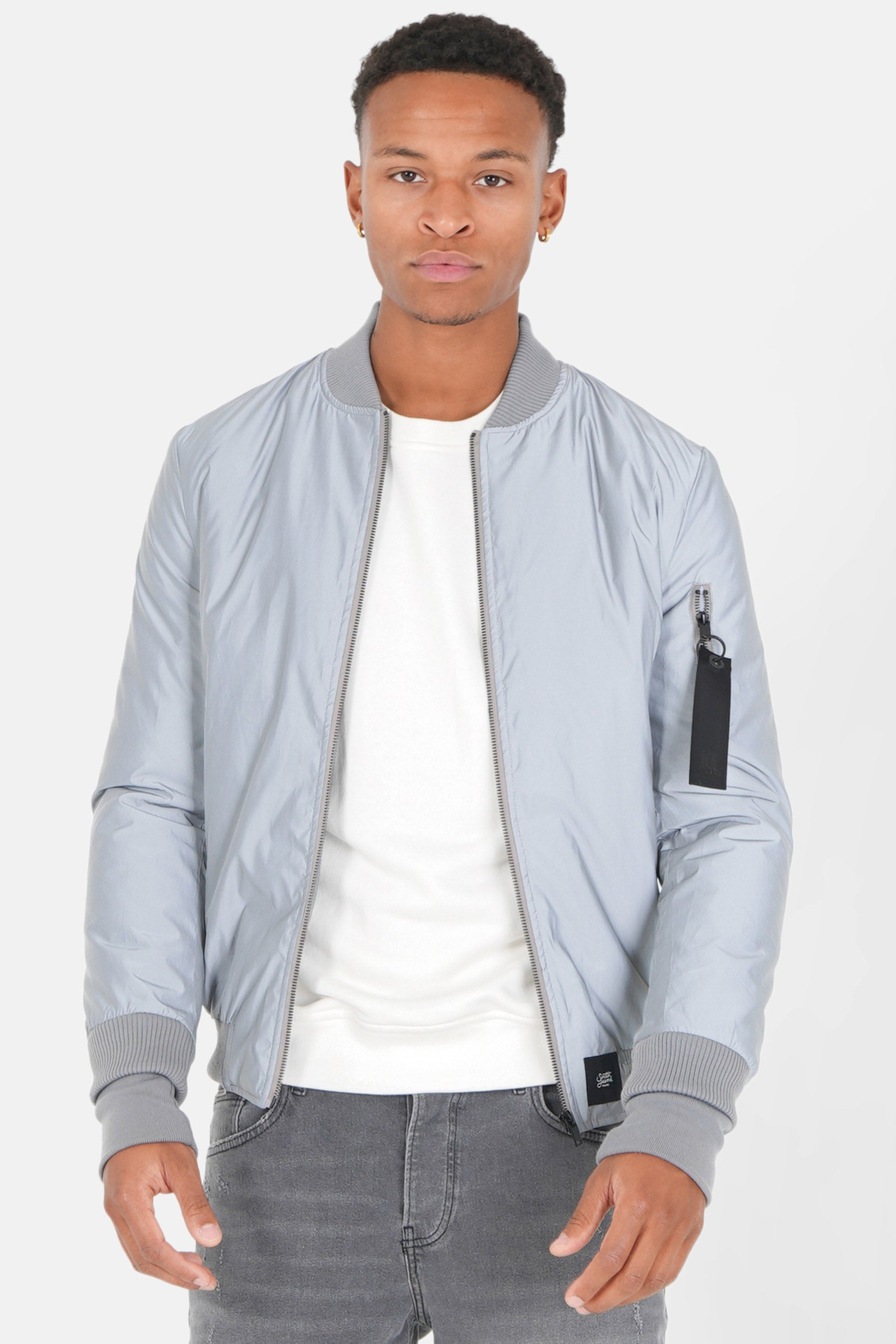 Reflective bomber grey