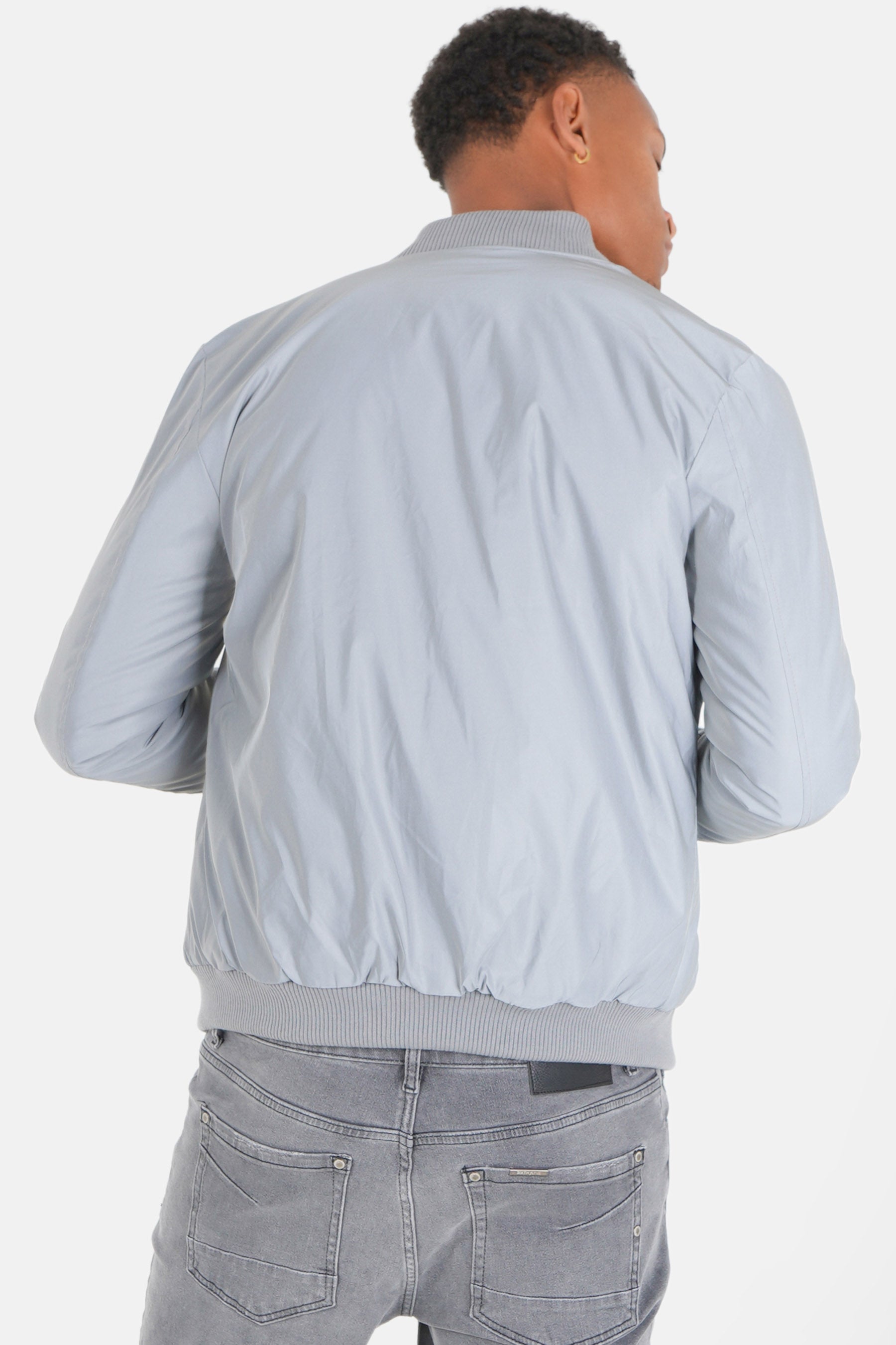Reflective bomber grey
