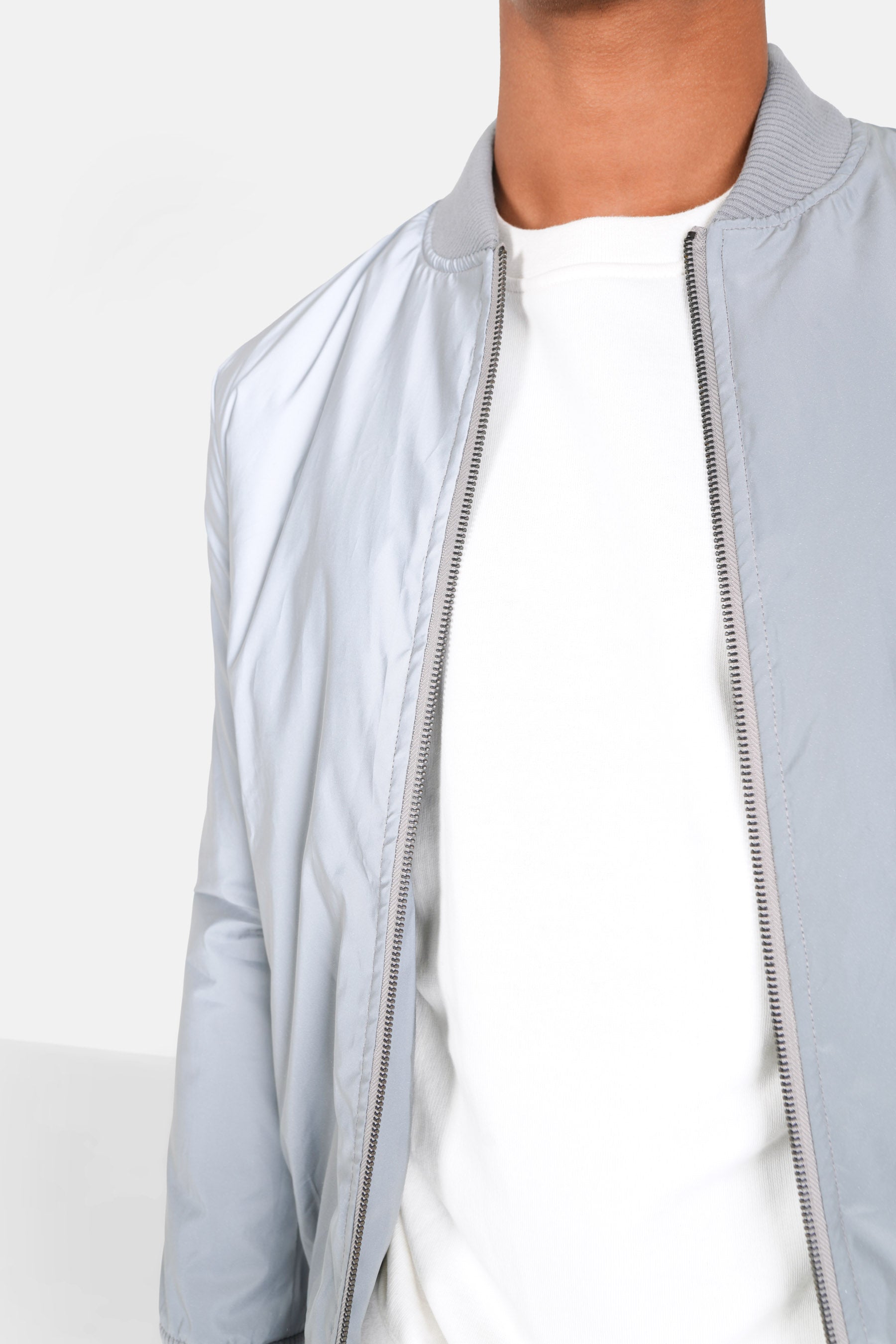 Reflective bomber grey