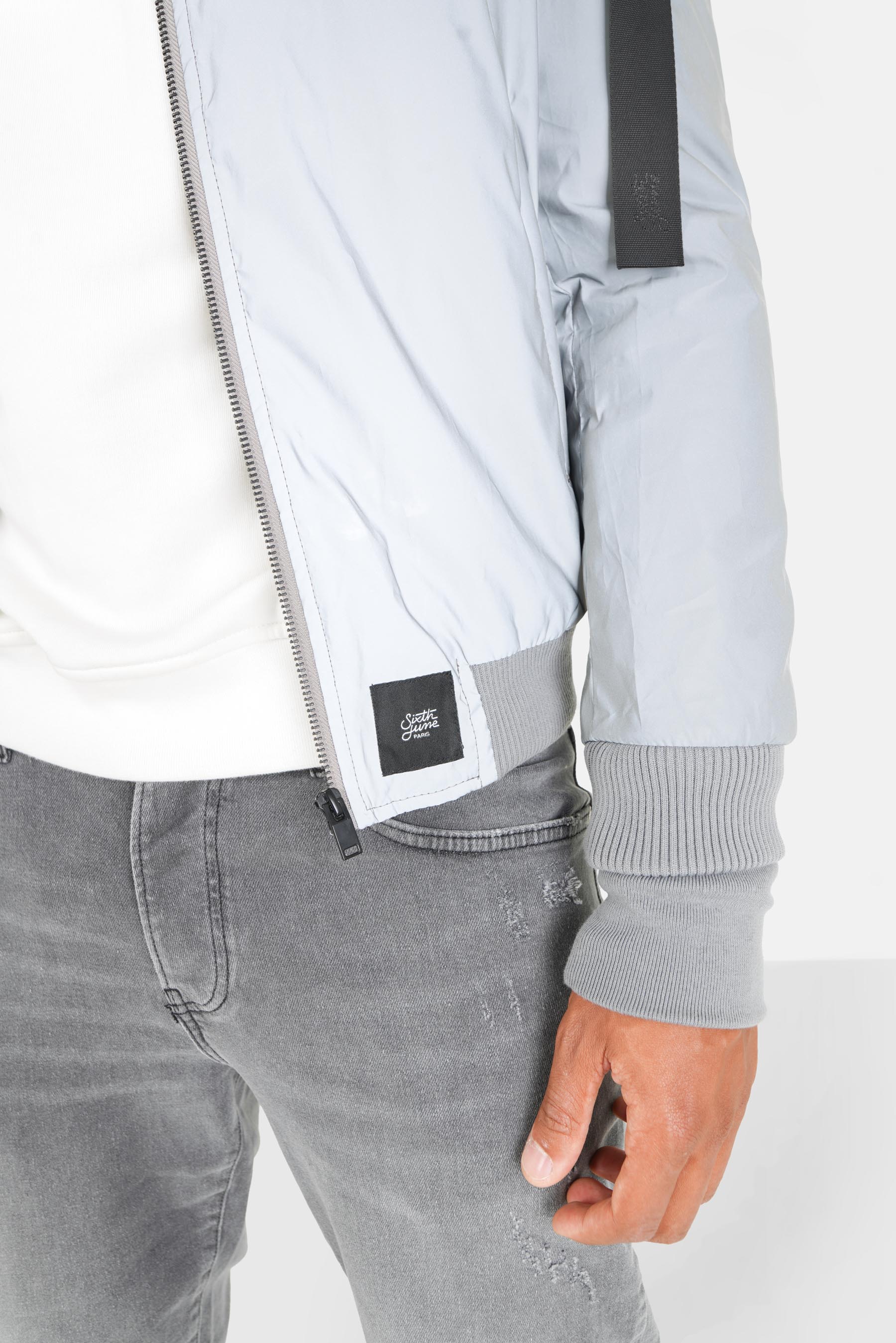 Reflective bomber grey