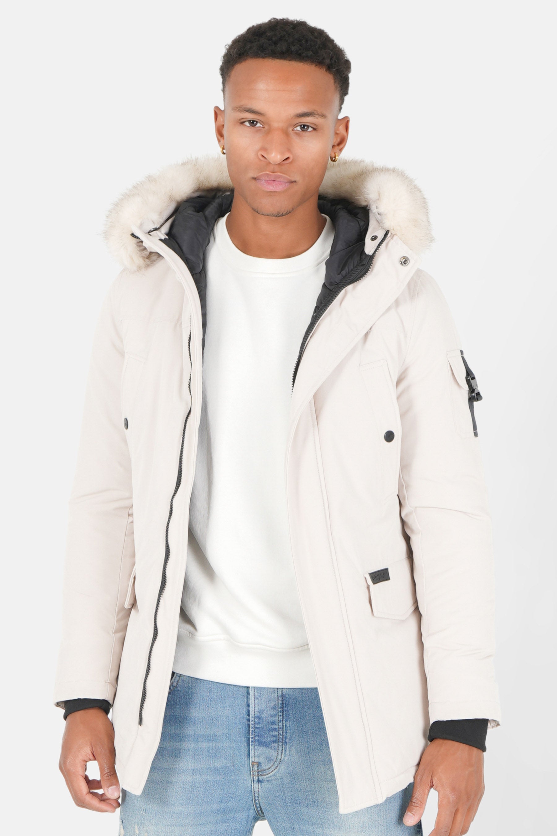 Parka Jacke Echtfell Für Jacken Jacken Damen Echtfell Parka