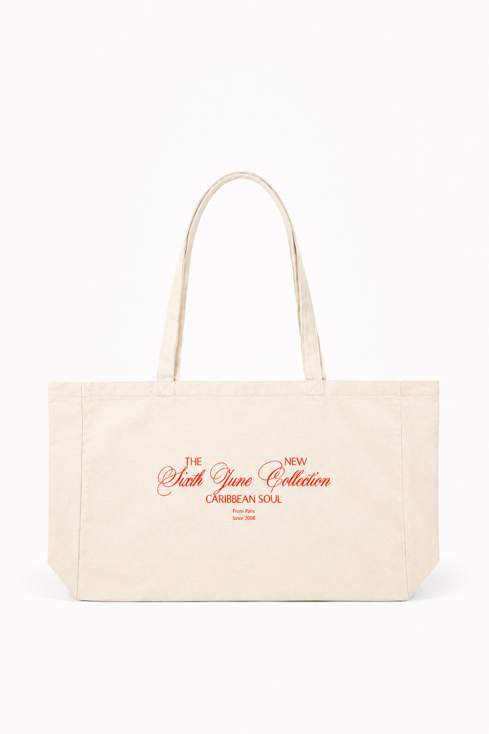 CARIBBEAN SOUL logo tote bag
